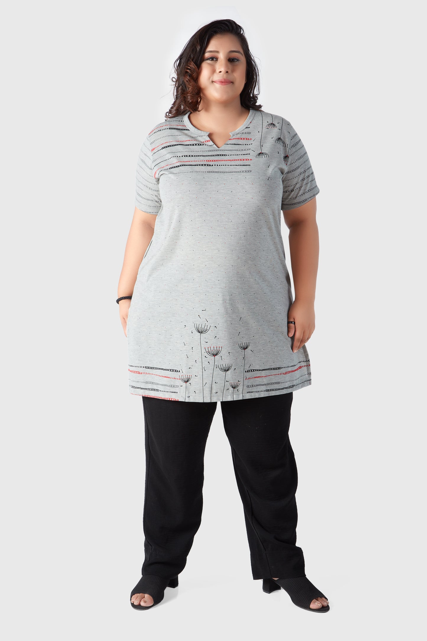 Longline - Hip Covering Tops