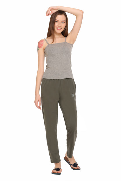 Stylish Cotton Track Pants For Women (Pack Of 3) Online In India