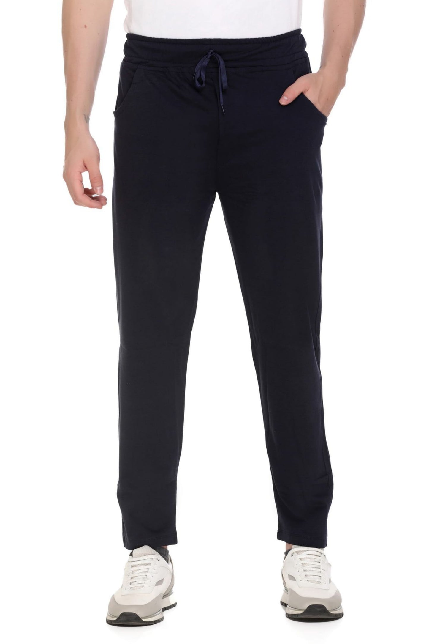 Comfy Navy Blue Cotton Jinxer Regular Fit Sports Lowers For Men At Best Prices Online In India